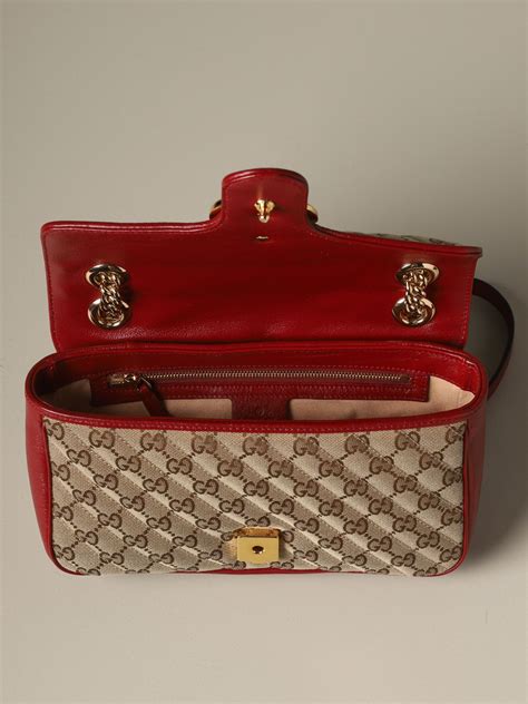 interno borsa gucci originale|Borse a tracolla da donna Gucci .